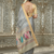 Multicolor premium printed saree with blouse