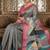 Multicolor premium printed saree with blouse