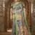 Multicolor premium printed saree with blouse