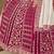 Pink embroidered sequence velvet anarkali suit