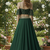 Emerald Green Sequin Lehenga Set