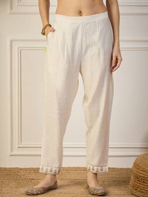 White women kurta pant dupatta set 4