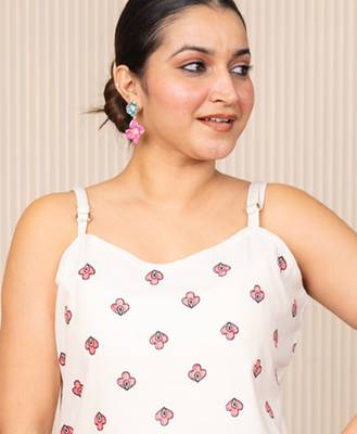 White women kurta pant set 2