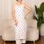 White women kurta pant set