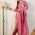Pink women kurta pant dupatta set