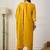Yellow women kurta pant dupatta set