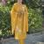 Yellow women kurta pant dupatta set