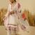 White women kurta pant dupatta set