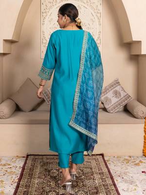 Rama women kurta pant dupatta set 2