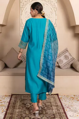Rama women kurta pant dupatta set