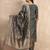 Grey women kurta pant dupatta set