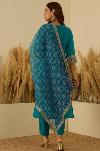 Rama women kurta pant dupatta set