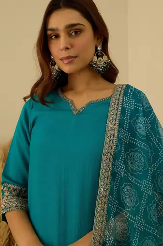 Rama women kurta pant dupatta set