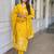 Yellow women kurta pant dupatta set