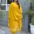 Yellow women kurta pant dupatta set