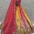 pink thread embroidered silk lehenga set choli with dupatta