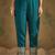 Teal women kurta pant dupatta set