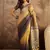 Multi color tussar silk blend bandhni saree with unstitched blouse piece
