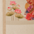 Cream cotton printed saree with unstitched blouse piece