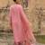 Kanak set  pink embroidered pure cotton kurta set with dupatta