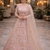Light Pink Color Embroidery Sequins Work Butterfly Net Lehenga Choli Dupatta Set