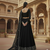 Black Embellished lehenga choli set with Dupatta