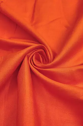 Peach cotton silk printed unstitched dress material