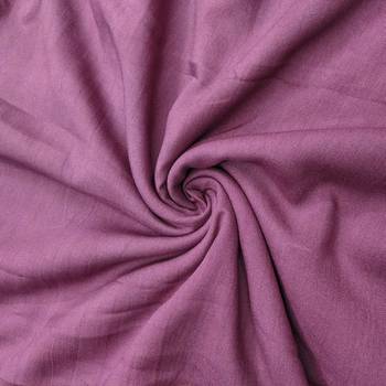 Purple cotton silk embroidered unstitched dress material 4