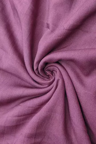 Purple cotton silk embroidered unstitched dress material