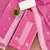 Pink cotton silk embellished unstitched dress material