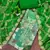 Green cotton silk printed unstitched dress material