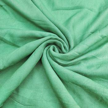 Mint shimmer banarasi woven unstitched dress material 4
