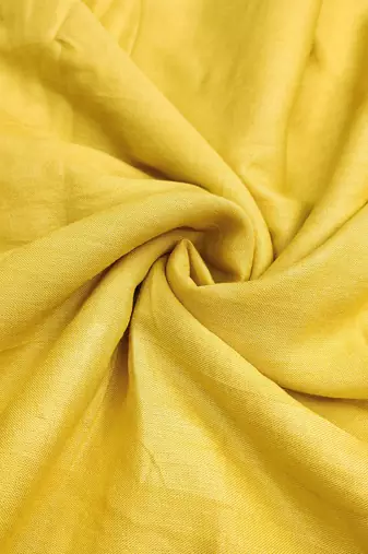 Yellow shimmer banarasi woven unstitched dress material