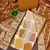 Multi color cotton silk embellished unstitched dress material