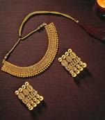 Gold plated traditional choker set