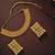 Gold plated traditional choker set