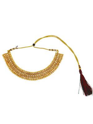 Gold plated traditional choker set 3