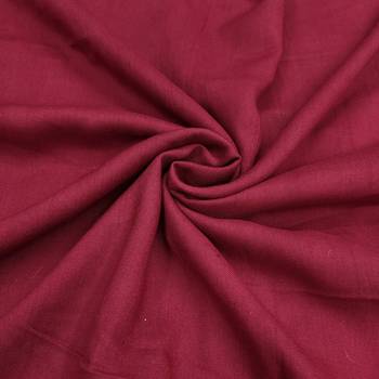Magenta cotton silk printed unstitched dress material 4