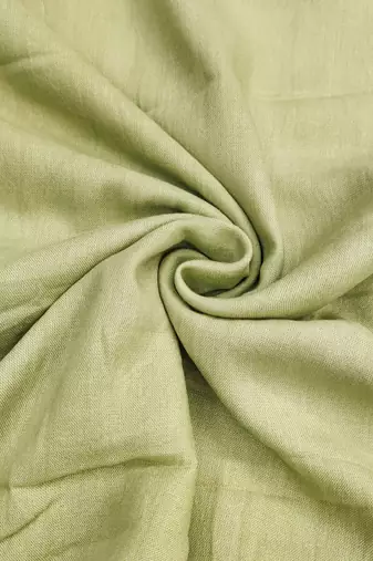 Mint cotton silk embellished unstitched dress material