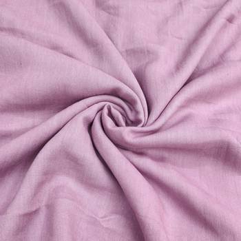 Lavender cotton silk embellished unstitched dress material 4