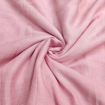 Pink cotton silk embellished unstitched dress material 4