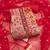Red viscose banarasi woven design unstitched dress material