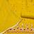Yellow cotton silk embroidered unstitched dress material