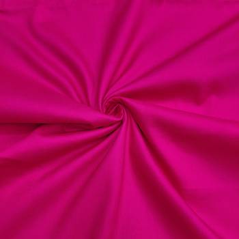 Magenta cotton silk embroidered unstitched dress material 4