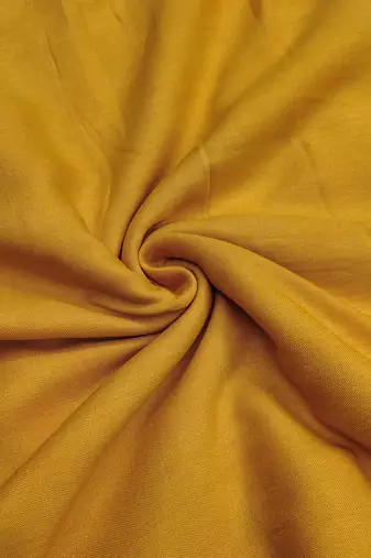 Yellow modal chanderi embroidered unstitched dress material