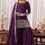 Women's georgette sequins embroidered kurta sharara with dupatta set