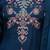 Women's cotton blend floral embroidered kurta pant with dupatta set