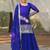 Women's georgette sequins embroidered kurta sharara with dupatta set