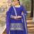 Women's georgette sequins embroidered kurta sharara with dupatta set