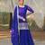 Women's georgette sequins embroidered kurta sharara with dupatta set